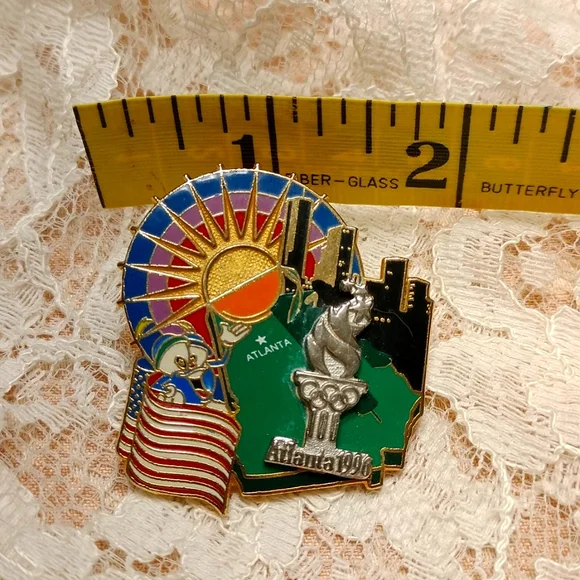 ⚜️ Atlanta 1996 Olympics Pin - Picture 4 of 4